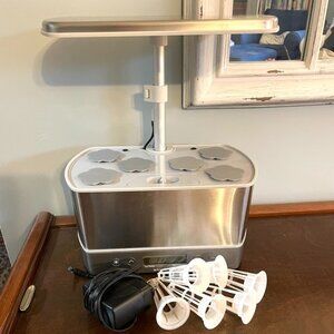 AeroGarden Harvest Elite Indoor Garden Hydroponic System with LED Grow Light